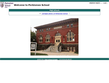 Tablet Screenshot of library.perkiomen.org