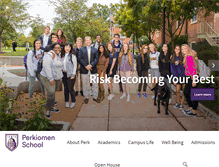 Tablet Screenshot of perkiomen.org